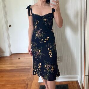 Reformation Nikita floral dress